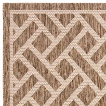 Safavieh Courtyard Cy6306-232 Brown/Light Beige Area Rug