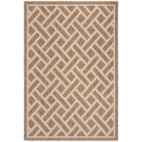 Safavieh Courtyard Cy6306-232 Brown/Light Beige Area Rug