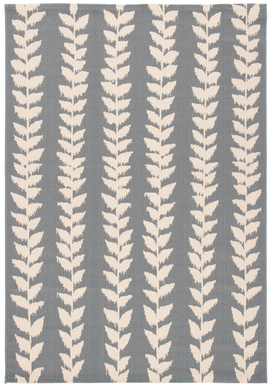 Safavieh Courtyard Cy6343 Anthracite/Beige Area Rug