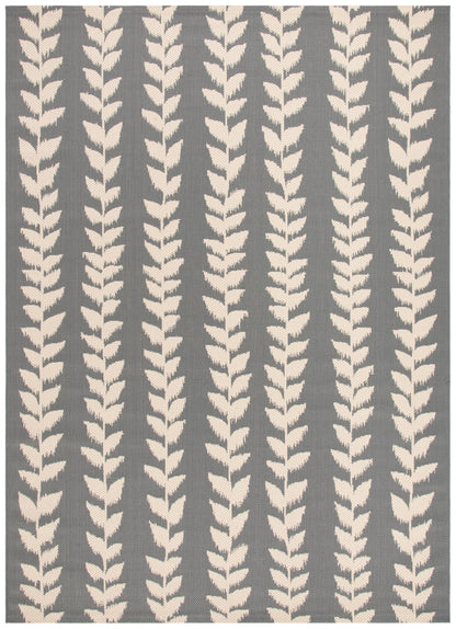 Safavieh Courtyard Cy6343 Anthracite/Beige Area Rug