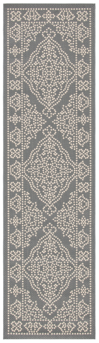 Safavieh Courtyard Cy6344 Anthracite/Beige Area Rug