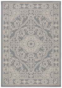 Safavieh Courtyard Cy6344 Anthracite/Beige Area Rug