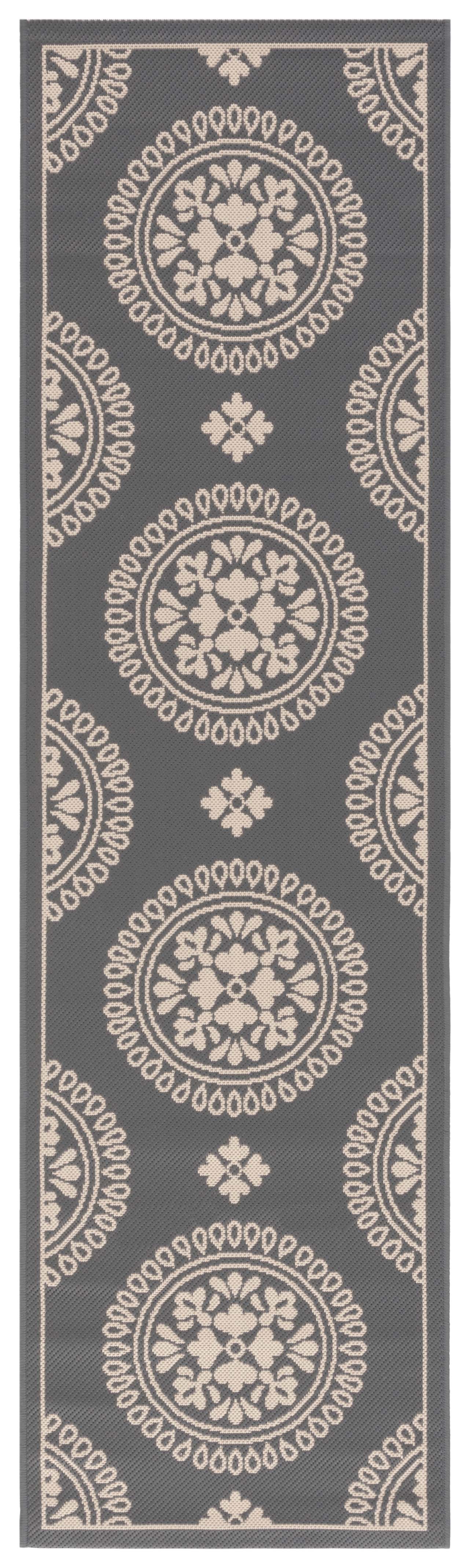 Safavieh Courtyard Cy6716 Grey Area Rug