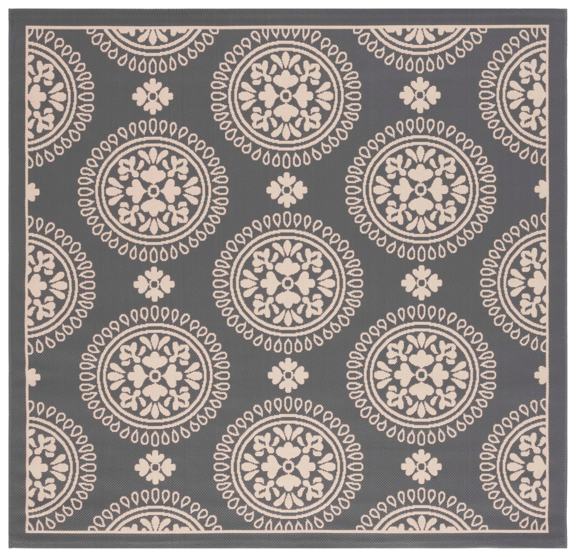 Safavieh Courtyard Cy6716 Grey Area Rug