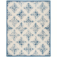 Safavieh Courtyard Cy6784-25812 Ivory/Navy Area Rug