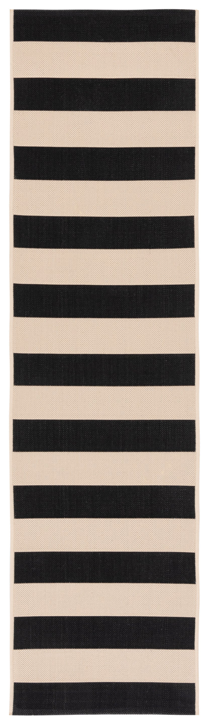 Safavieh Courtyard Cy6812 Beige/Black Area Rug