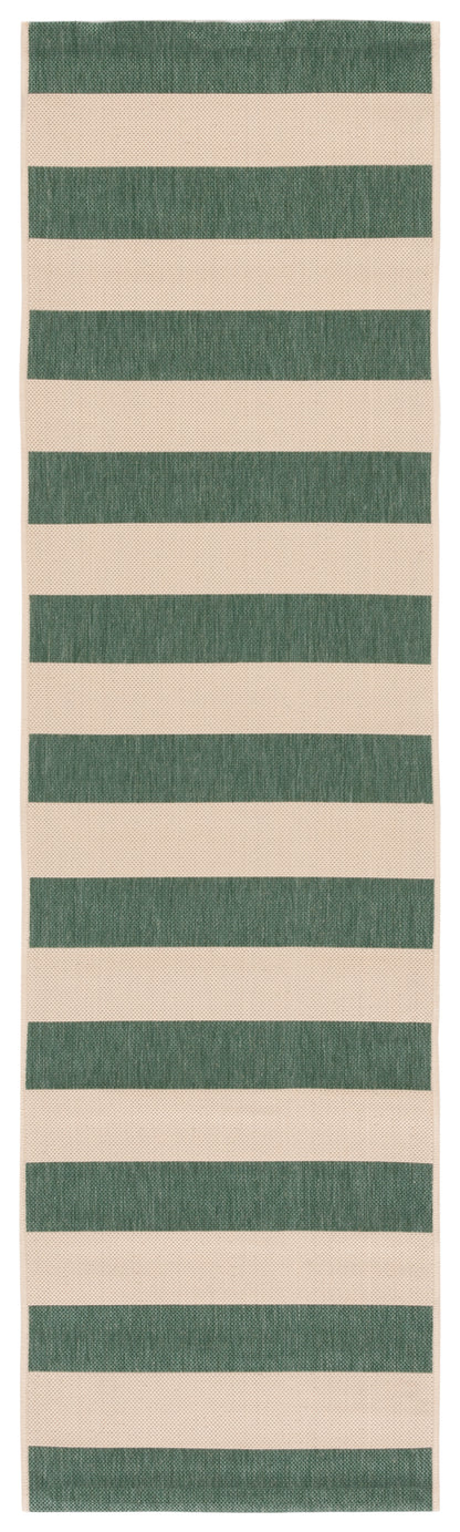 Safavieh Courtyard Cy6812 Beige/Dark Green Area Rug