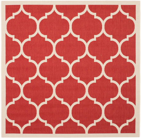 Safavieh Courtyard Cy6914 Red/Bone Rug.