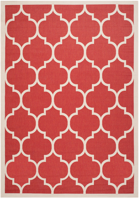 Safavieh Courtyard Cy6914 Red/Bone Rug.