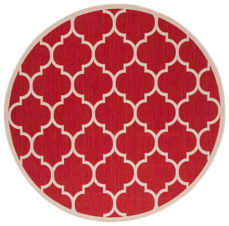 Safavieh Courtyard Cy6914 Red/Bone Rug.