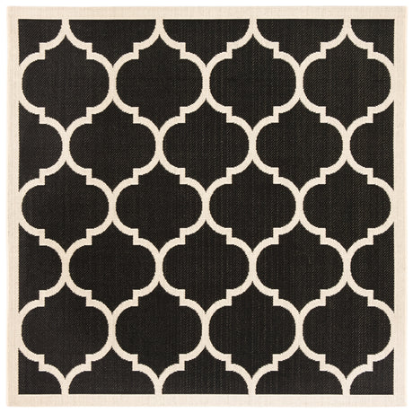 Safavieh Courtyard Cy6914 Black/Beige Area Rug