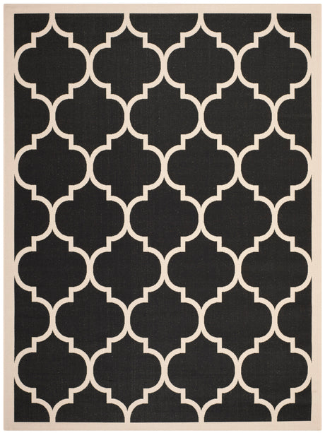 Safavieh Courtyard Cy6914 Black/Beige Area Rug