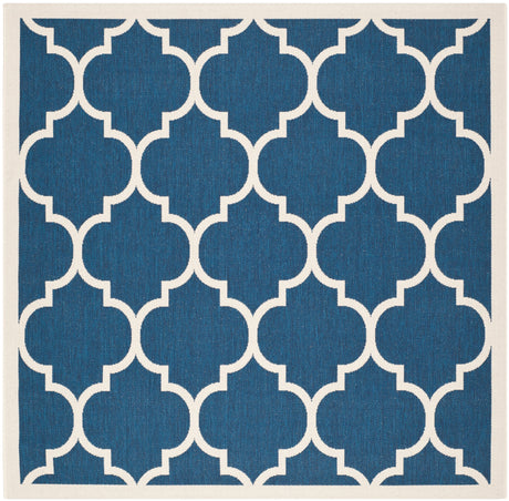 Safavieh Courtyard Cy6914 Navy/Beige Rug.