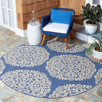 Safavieh Courtyard Cy6962-23321 Blue/Ivory Area Rug