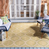 Safavieh Courtyard Cy7504 Green/Ivory Area Rug