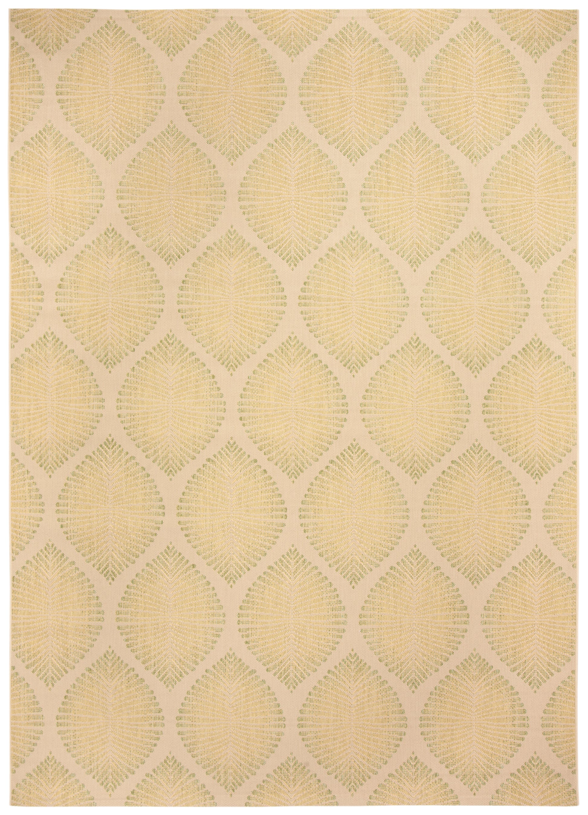 Safavieh Courtyard Cy7504 Green/Ivory Area Rug