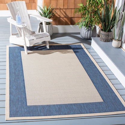 Safavieh Courtyard Cy7987-25812 Beige/Navy Area Rug