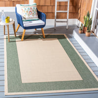 Safavieh Courtyard Cy7987-32212 Beige/Dark Green Area Rug