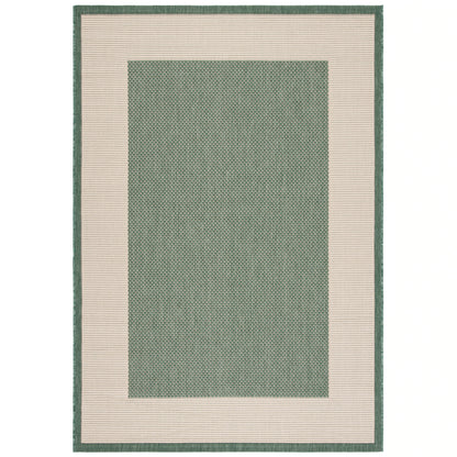 Safavieh Courtyard Cy7987-32221 Dark Green/Beige Area Rug