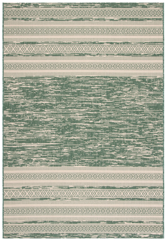 Safavieh Courtyard Cy8061-32221 Dark Green/Beige Area Rug