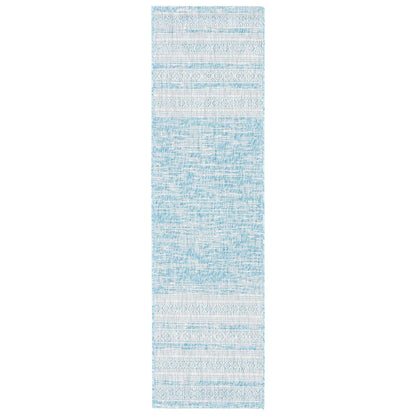 Safavieh Courtyard Cy8061-37121 Aqua/Grey Area Rug