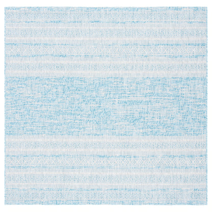 Safavieh Courtyard Cy8061-37121 Aqua/Grey Area Rug