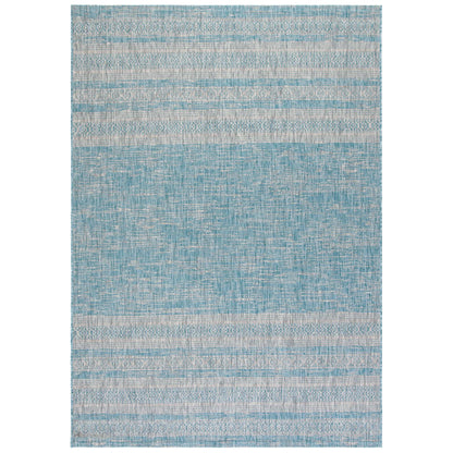 Safavieh Courtyard Cy8061-37121 Aqua/Grey Area Rug