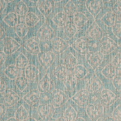 Safavieh Courtyard Cy8066-37121 Aqua/Grey Area Rug