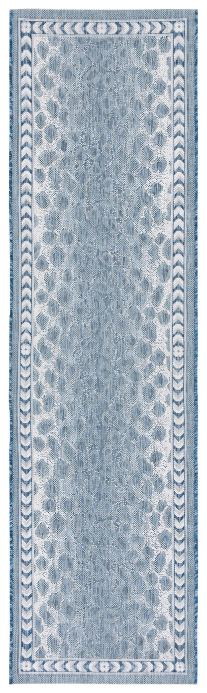 Safavieh Courtyard Cy8100 Blue/Ivory Area Rug