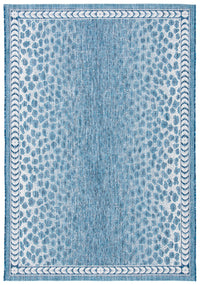 Safavieh Courtyard Cy8100 Blue/Ivory Area Rug