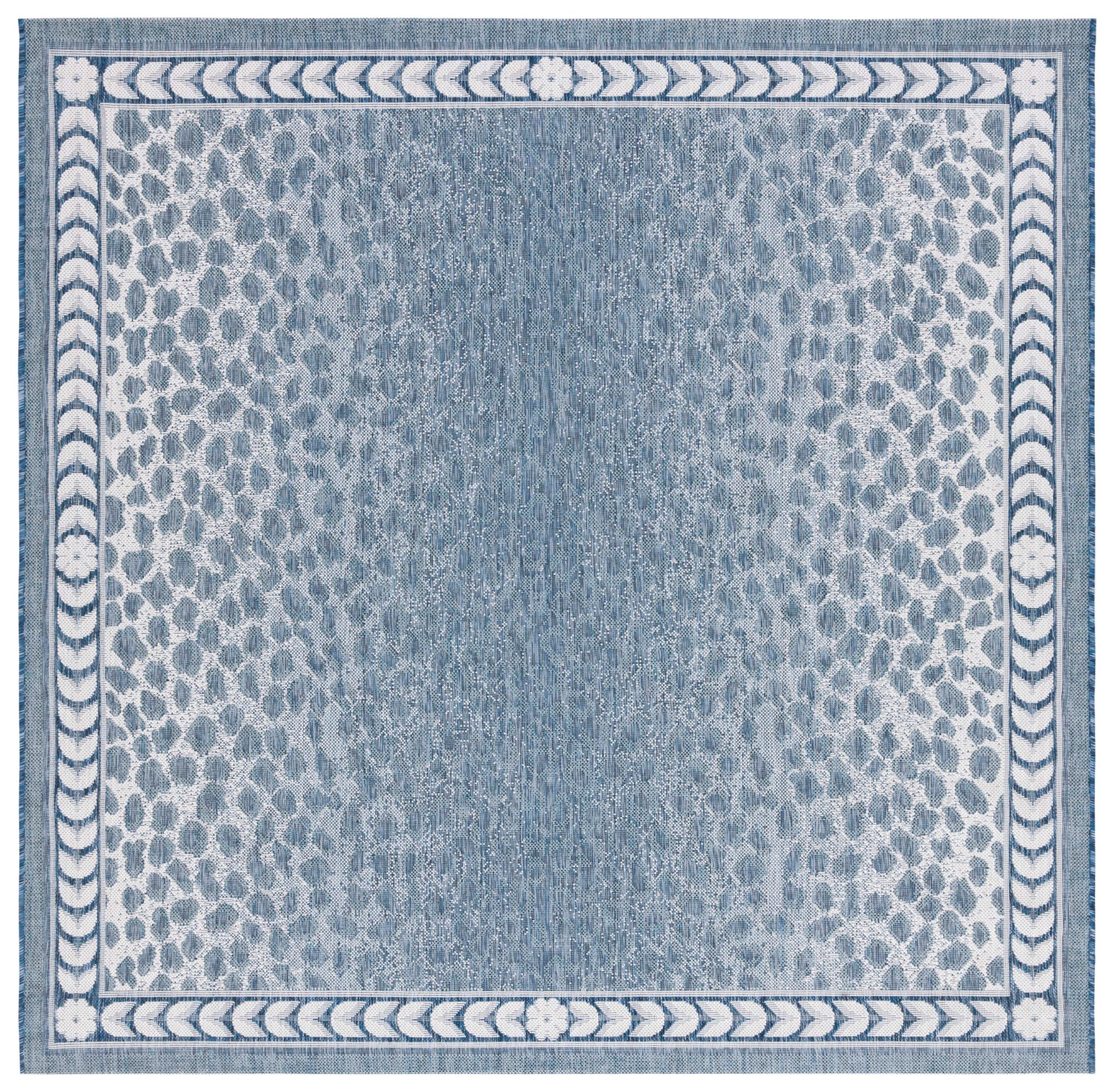 Safavieh Courtyard Cy8100 Blue/Ivory Area Rug