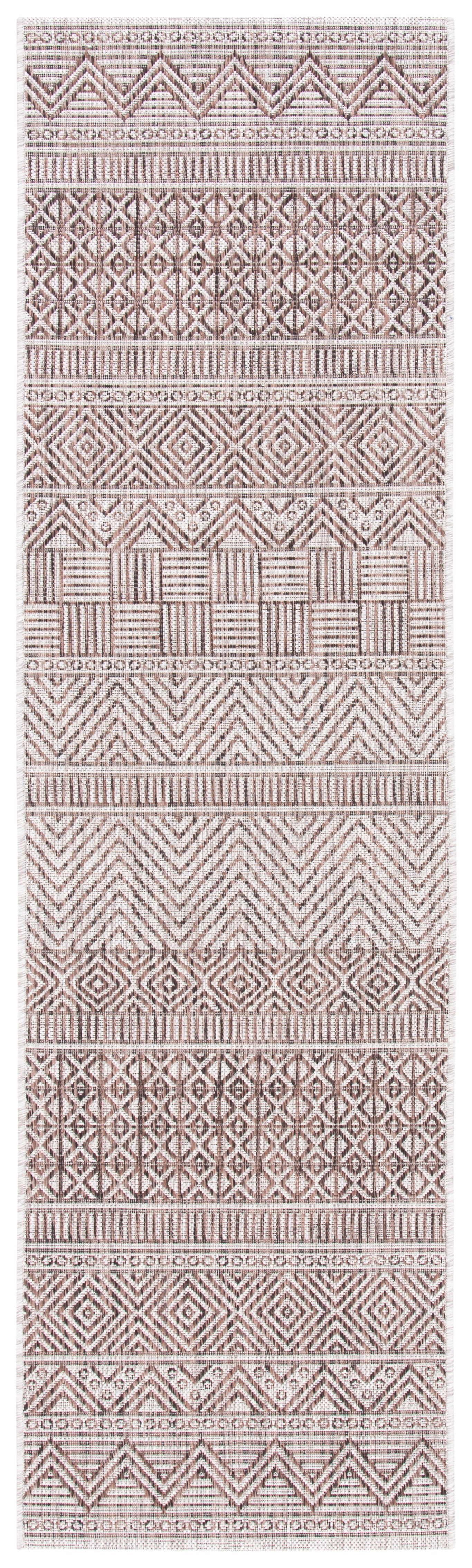 Safavieh Courtyard Cy8196-36312 Grey/Brown Area Rug