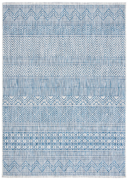 Safavieh Courtyard Cy8196-36812 Grey/Navy Area Rug