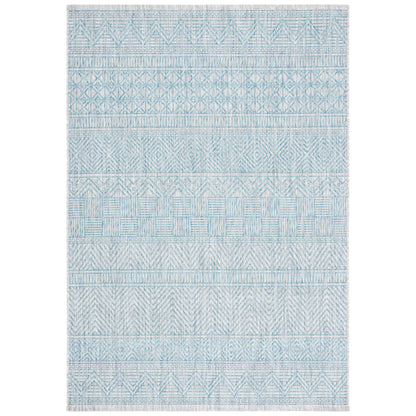 Safavieh Courtyard Cy8196-37112 Light Grey/Aqua Area Rug