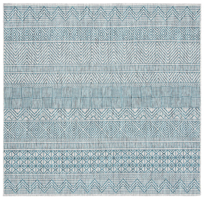 Safavieh Courtyard Cy8196-37212 Grey/Teal Area Rug