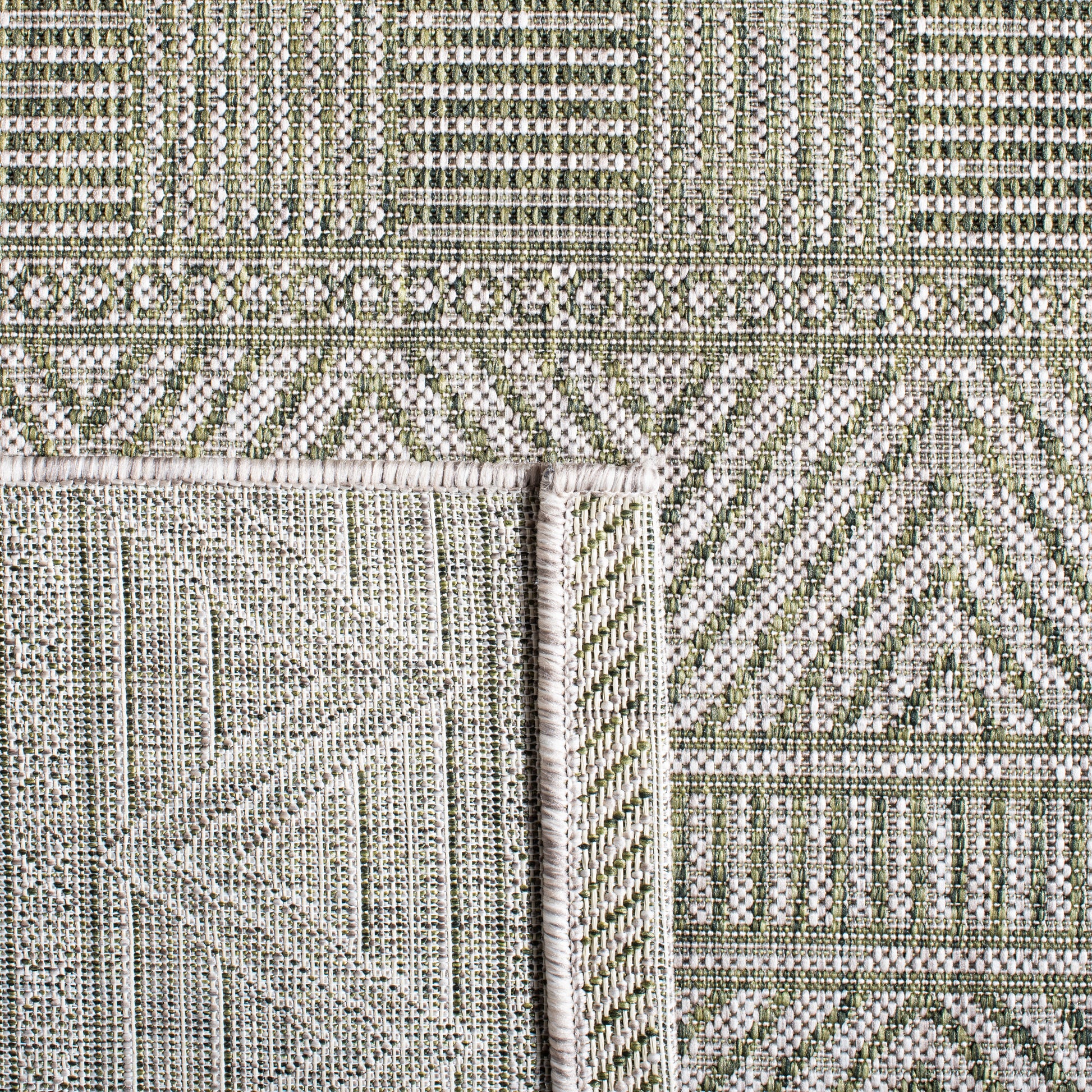 Safavieh Courtyard Cy8196-37912 Grey/Olive Green Area Rug