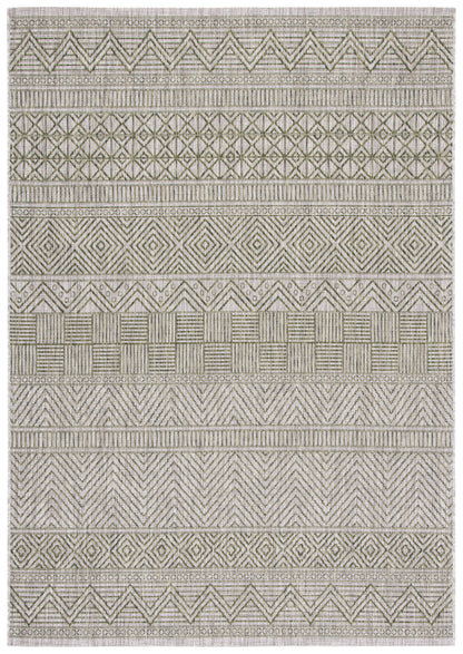 Safavieh Courtyard Cy8196-37912 Grey/Olive Green Area Rug