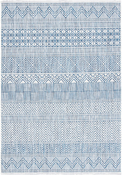 Safavieh Courtyard Cy8196-53412 Ivory/Navy Area Rug