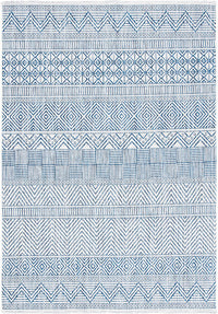 Safavieh Courtyard Cy8196-53412 Ivory/Navy Area Rug