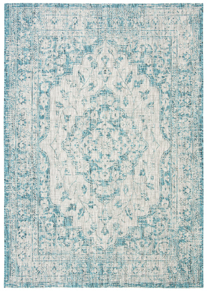 Safavieh Courtyard Cy8231 Grey/Blue Area Rug