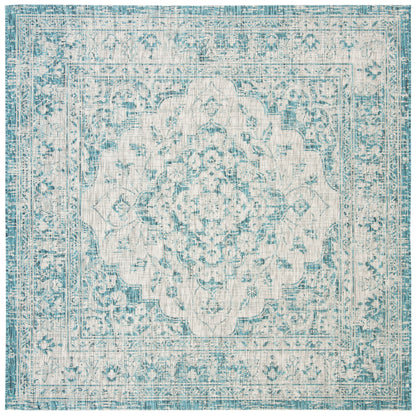 Safavieh Courtyard Cy8231 Grey/Blue Area Rug