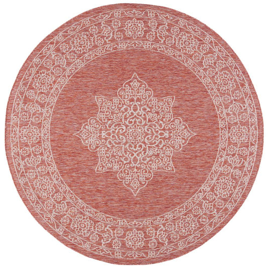 Safavieh Courtyard Cy8232-36521 Rust/Ivory Area Rug