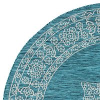 Safavieh Courtyard Cy8232-37221 Teal/Ivory Area Rug