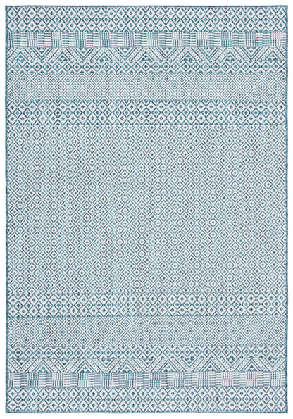 Safavieh Courtyard Cy8235-53512 Ivory/Aqua Area Rug