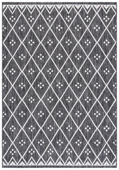 Safavieh Courtyard Cy8303-537 Black/Ivory Area Rug