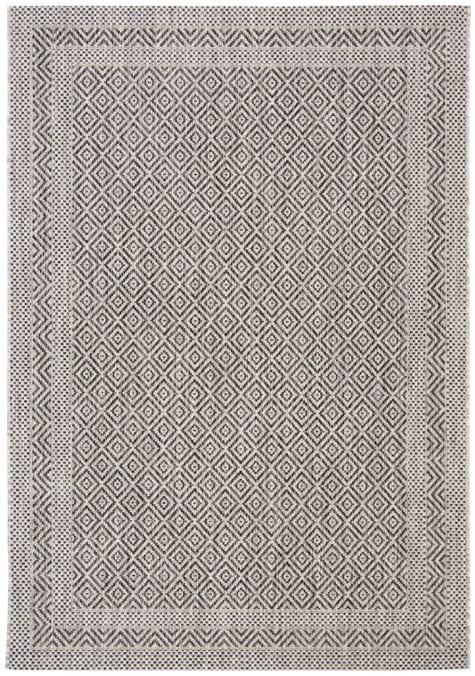 Safavieh Courtyard Cy8364 Grey/Black Area Rug