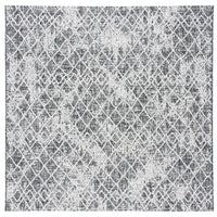 Safavieh Courtyard Cy8380-37621 Black/Grey Area Rug