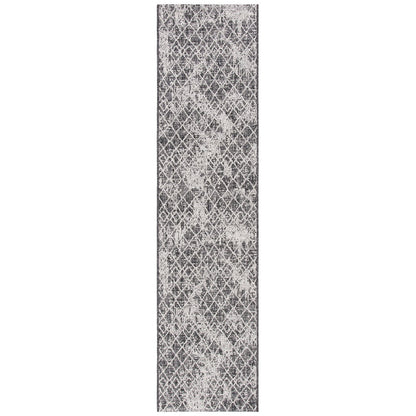 Safavieh Courtyard Cy8380-37621 Black/Grey Area Rug