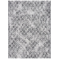 Safavieh Courtyard Cy8380-37621 Black/Grey Area Rug