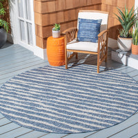 Safavieh Courtyard Cy8389-36821 Navy/Grey Area Rug